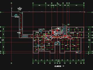 北京某高层住宅楼整套电气线路施工设计cad施工图，高层住宅电器建筑设计图下载