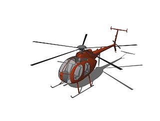 现代直升机<em>免费su</em>模型，直升机sketchup模型，直升机<em>su</em>...