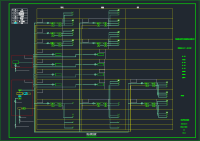 机房工程CAD系统图，机房弱电CAD工图纸下载