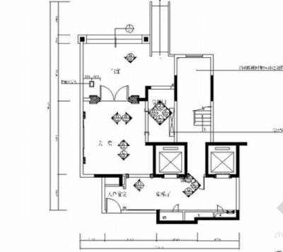 [广东]精品豪华住宅大堂及<a href=https://www.yitu.cn/sketchup/dianti/index.html target=_blank class=infotextkey><a href=https://www.yitu.cn/sketchup/diantizoulang/index.html target=_blank class=infotextkey>电梯</a></a>间竣工图