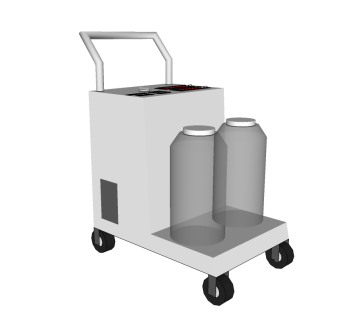 医疗设备草图大师模型，医疗设备skp模型，医疗设备su素材下载