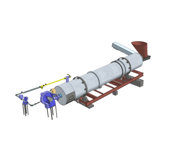 现代工业干燥机草图大师模型，干燥剂su模型下载