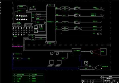展馆强弱电施工图CAD图纸