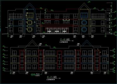 现代幼儿园cad设计图纸，幼儿园建筑设计图纸下载