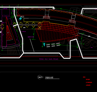 大型办公式酒店施工图纸，酒店CAD张近图纸下载