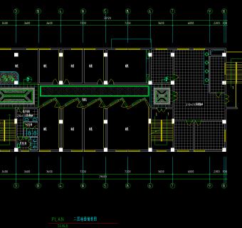 中餐厅详细施工图，中餐厅CAD建筑图纸下载
