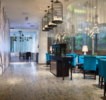 新中式餐厅CAD施工图，餐厅CAD建筑图纸下载