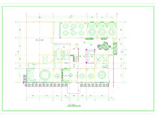 松岭居餐馆装修设计图CAD图纸下载