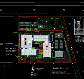 大学实验楼建筑施工图，实验楼CAD施工图纸下载