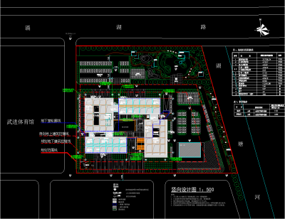 大学实验楼建筑施工图，实验楼CAD施工图纸下载