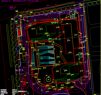 现代风格商业综合体建筑施工图，商业综合体CAD施工图纸下载