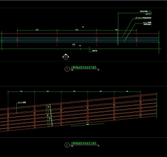 无障碍坡道详图CAD图纸下载