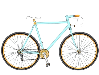 现代自行车<em>免费</em>su<em>模型</em>，自行车sketchup<em>模型</em>下载