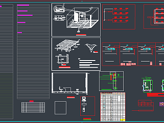 小区弱电智能化项目全套CAD图纸，机房弱电CAD施工图纸下载
