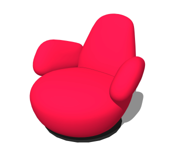 现代懒人沙发草图大师模型，懒人沙发skb文件下载