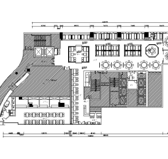 异域风情餐厅空间设计施工图方案