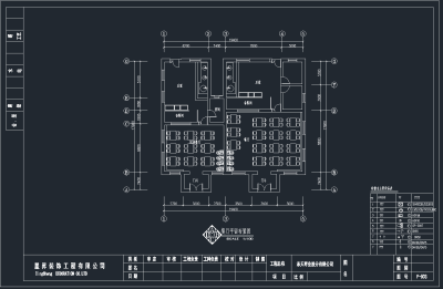 2000平面办公楼设计图纸+3D文件，办公楼CAD建筑图纸下载