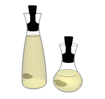 现代香水瓶sketchup模型，香水瓶草图大师模型下载