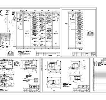 超市及配电所全套电气图纸分享,购物中心CAD图纸套图下载