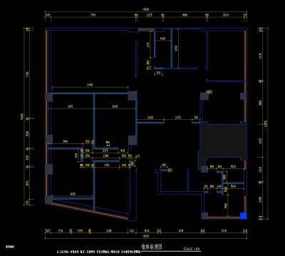 幼儿机构施工图CAD图纸，幼儿机构cad设计图纸下载