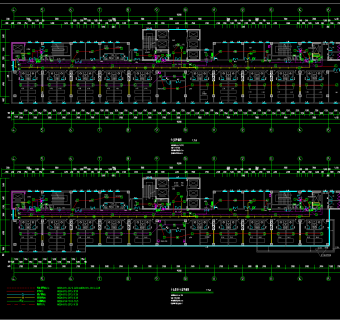 重庆三甲医院扩建工程弱电施工图，电气CAD施工图纸下载