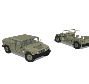 现代汽车免费su模型，现代汽车sketchup模型下载，汽车su素材下载