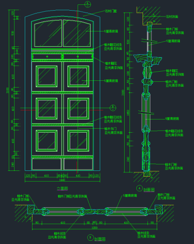 建筑CAD大样图，建筑CAD施工图纸下载