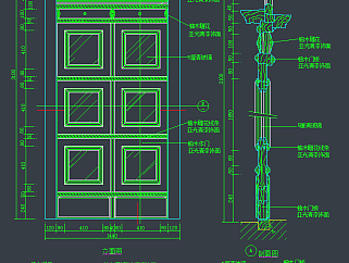 建筑CAD大样图，建筑CAD施工图纸下载