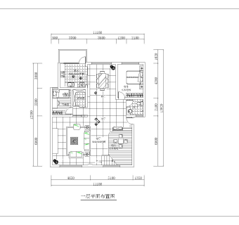 现代跃层户型装修CAD设计方案下载