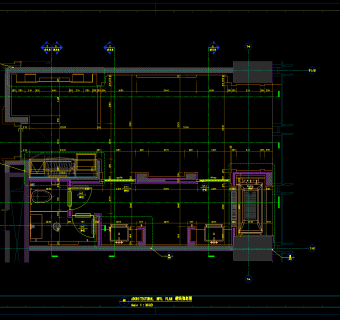 金螳螂规范酒店客房样板间平立面节点大样，酒店样板房CAD施工图纸下载