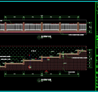 泳池区景观施工图，游泳区景观CAD施工图纸下载