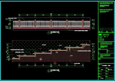 泳池区景观施工图，游泳区景观CAD施工图纸下载