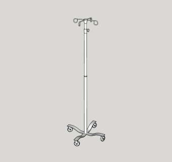 现代医用器材SU模型，医用器材草图大师模型下载