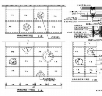 幼儿园画廊室内装修施工图