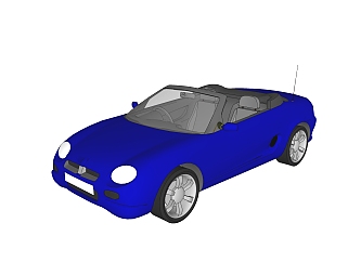 现代汽车免费su模型，汽车sketchup模型下载
