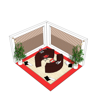 现代办公桌su模型，办工桌sketchup模型下载