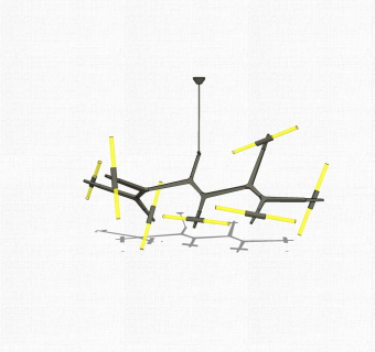 现代简约吊灯草图大师模型，吊灯sketchup模型下载