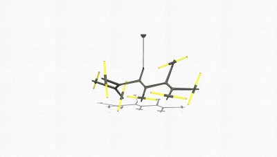 现代简约吊灯草图大师模型，吊灯sketchup模型下载