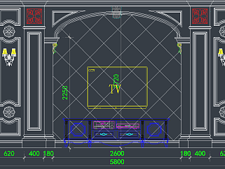 轻奢风格全屋定制展厅CAD图库，展厅CAD建筑图纸下载