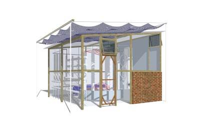 现代温室大棚草图大师模型，温室大棚sketchup模型免费下载