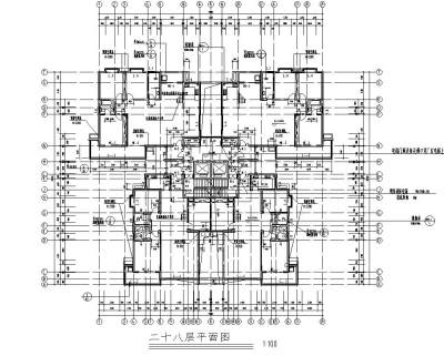 28层<a href=https://www.yitu.cn/su/7392.html target=_blank class=infotextkey>平面</a>图