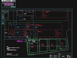 易燃易爆仓库电气施工图CAD图纸