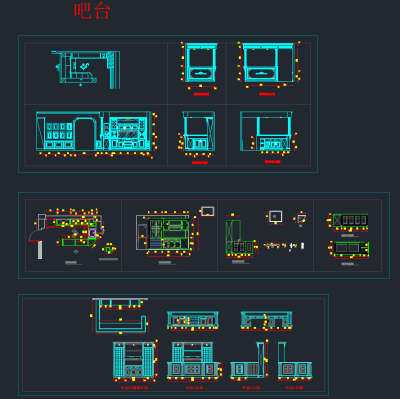 工厂家具cad素材，工厂CAD施工图纸下载