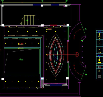 咖啡餐厅CAD施工图，咖啡餐厅CAD图纸下载