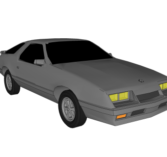 现代汽车免费su模型，现代汽车sketchup模型，汽车草图大师素材下载