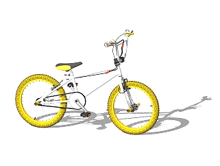 <em>山地</em>自行车sketchup<em>模型</em>，自行车skp<em>模型</em>下载