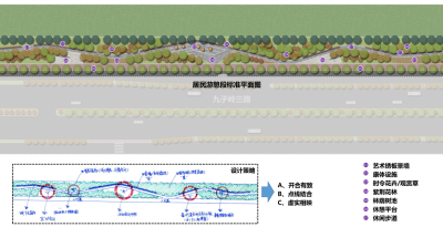 [广西]九子岭三路<a href=https://www.yitu.cn/su/7029.html target=_blank class=infotextkey>道路景观</a><a href=https://www.yitu.cn/su/7590.html target=_blank class=infotextkey>设计</a>（生态，<a href=https://www.yitu.cn/su/8090.html target=_blank class=infotextkey>人</a>居，科技）B-1 <a href=https://www.yitu.cn/su/7392.html target=_blank class=infotextkey>平面</a>