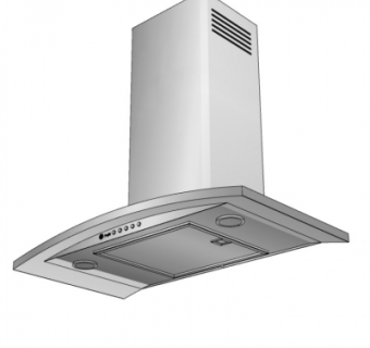 精品中式抽油烟机SU模型库下载