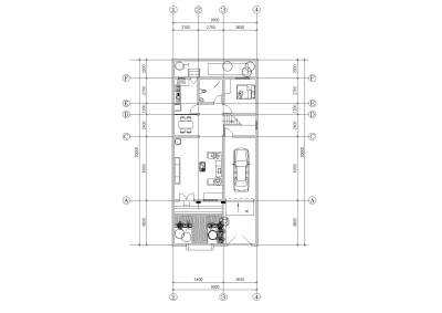 07新农村小康三层独院式住宅建筑一层<a href=https://www.yitu.cn/su/7392.html target=_blank class=infotextkey>平面</a>图