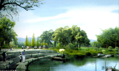 游<a href=https://www.yitu.cn/su/7638.html target=_blank class=infotextkey>船</a>码<a href=https://www.yitu.cn/su/8140.html target=_blank class=infotextkey>头</a>效果图5